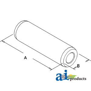 UJD00616    Axle Pivot Pin---Replaces R51798